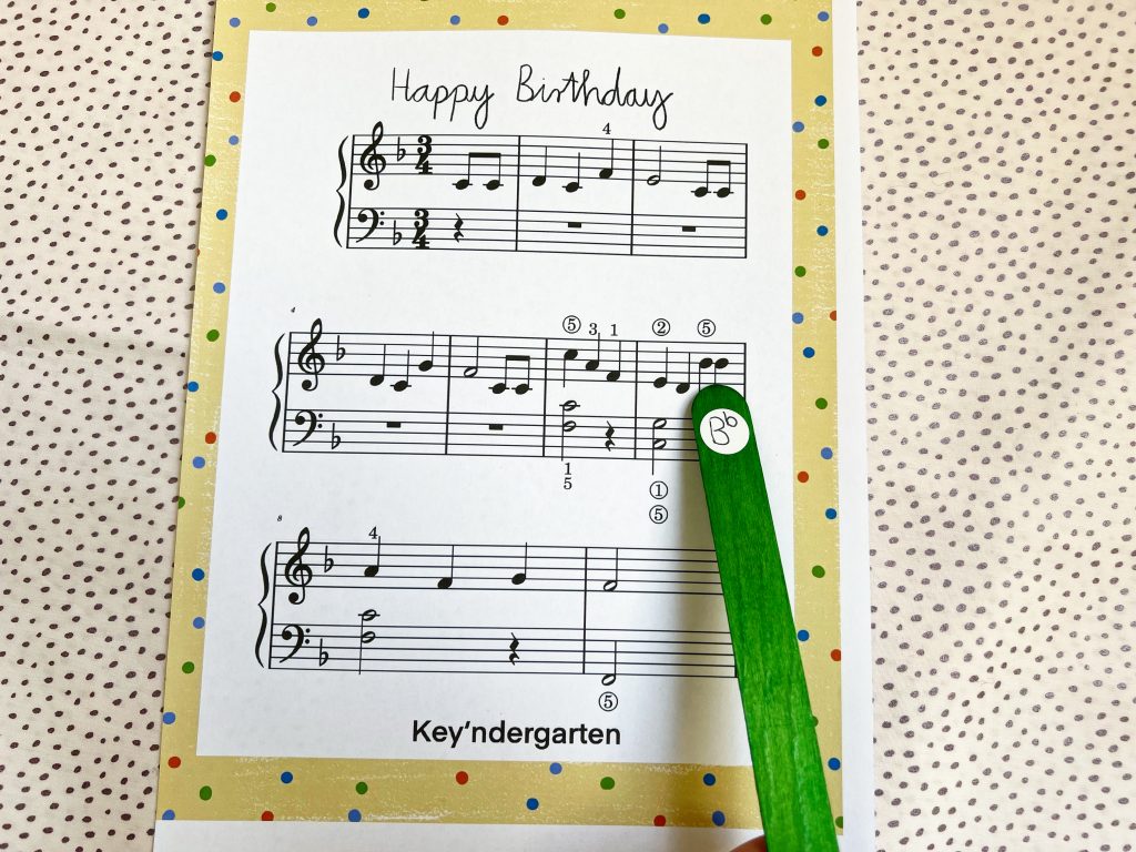 Piano Lesson Must Have Items - Keyndergarten